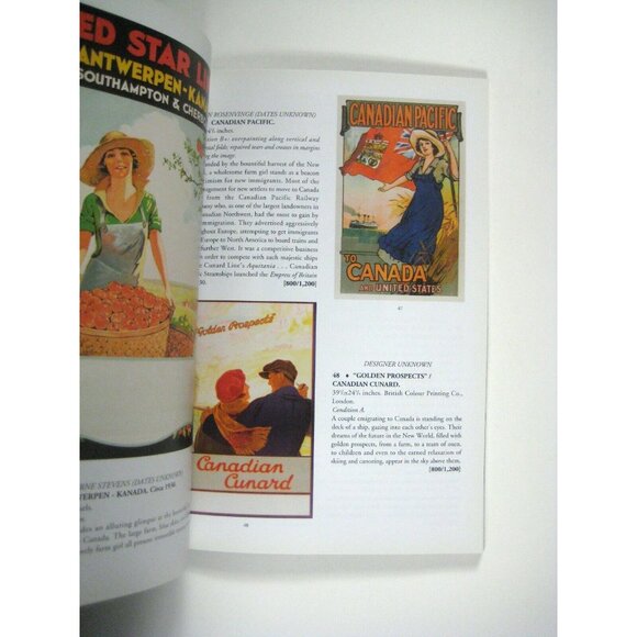 SWANN Catalog Auction November 2008 Rare Travel Posters 2128 PPB - Picture 6 of 8